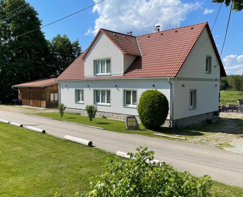 Hotel U Rybnika Smrcna Nová Bystřice Exterior foto